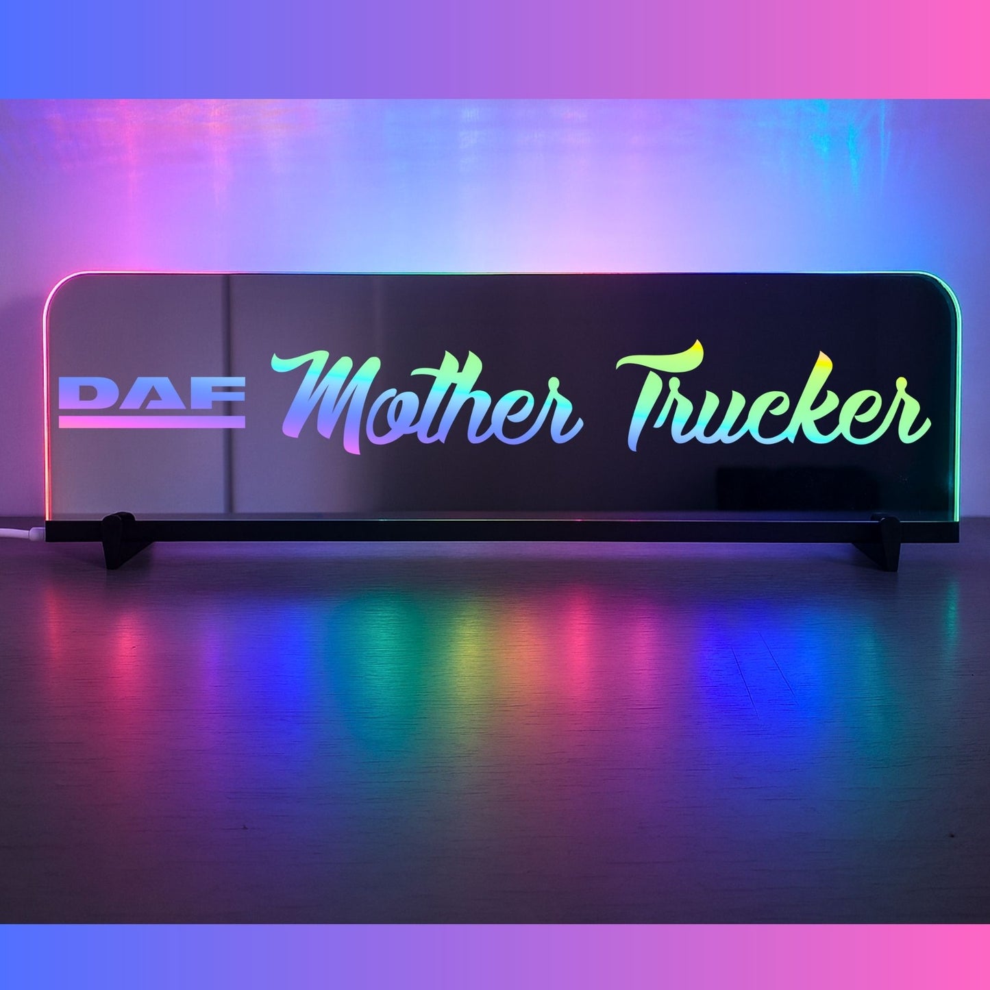 Phoenix Lights Truck Window LED Mirror Light DAF Mother Trucker
