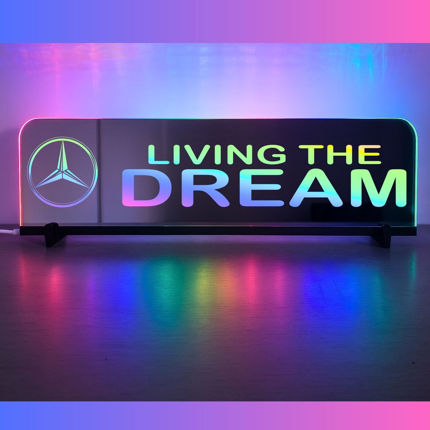 Phoenix Lights Truck Window LED Mirror Light Mercedes Living the dream