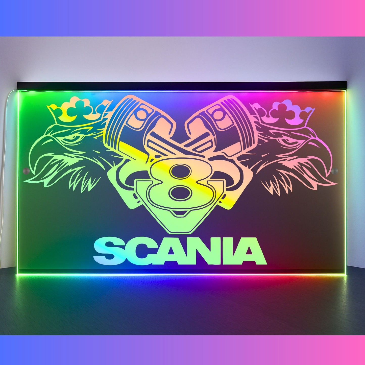 Phoenix Lights Truck LED Mirror Light Scania V8