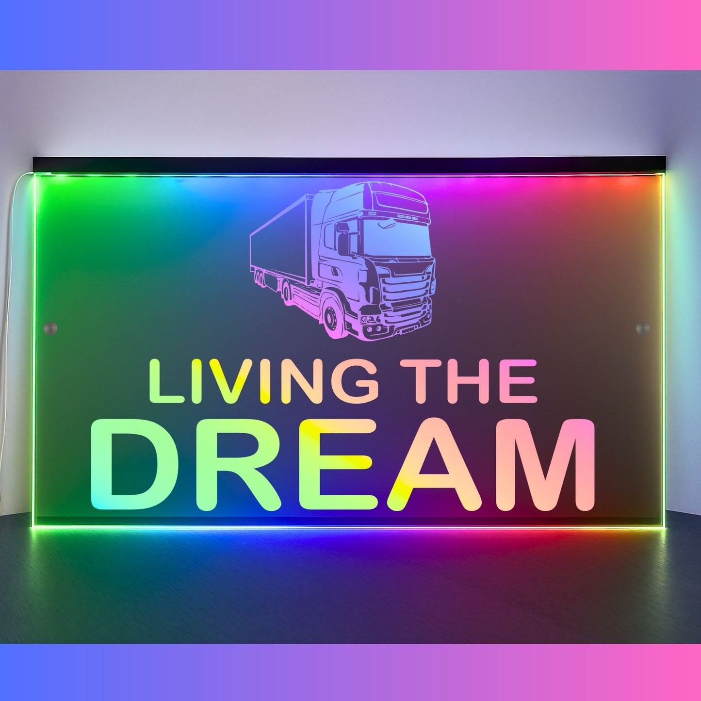 Phoenix Lights Truck LED Mirror Light Living the dream
