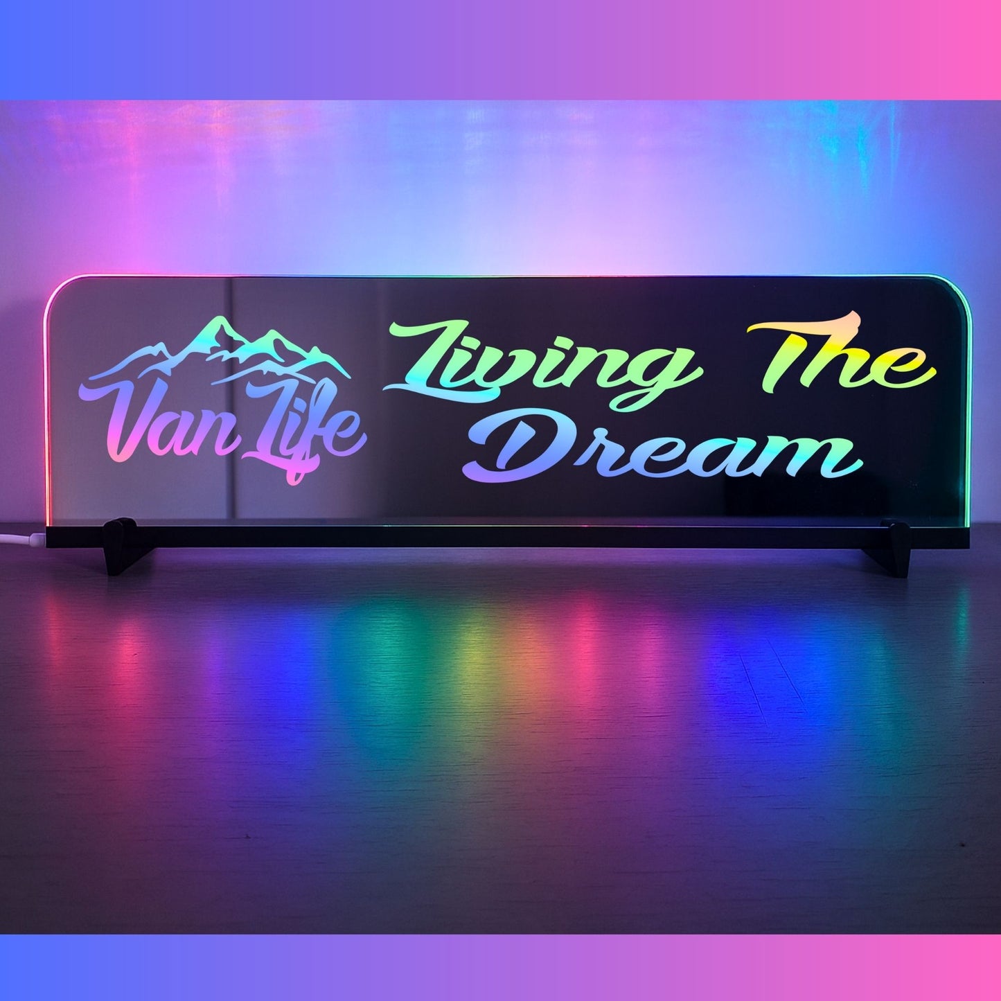 Phoenix Lights Truck Window LED Mirror Light Van Life Living the dream
