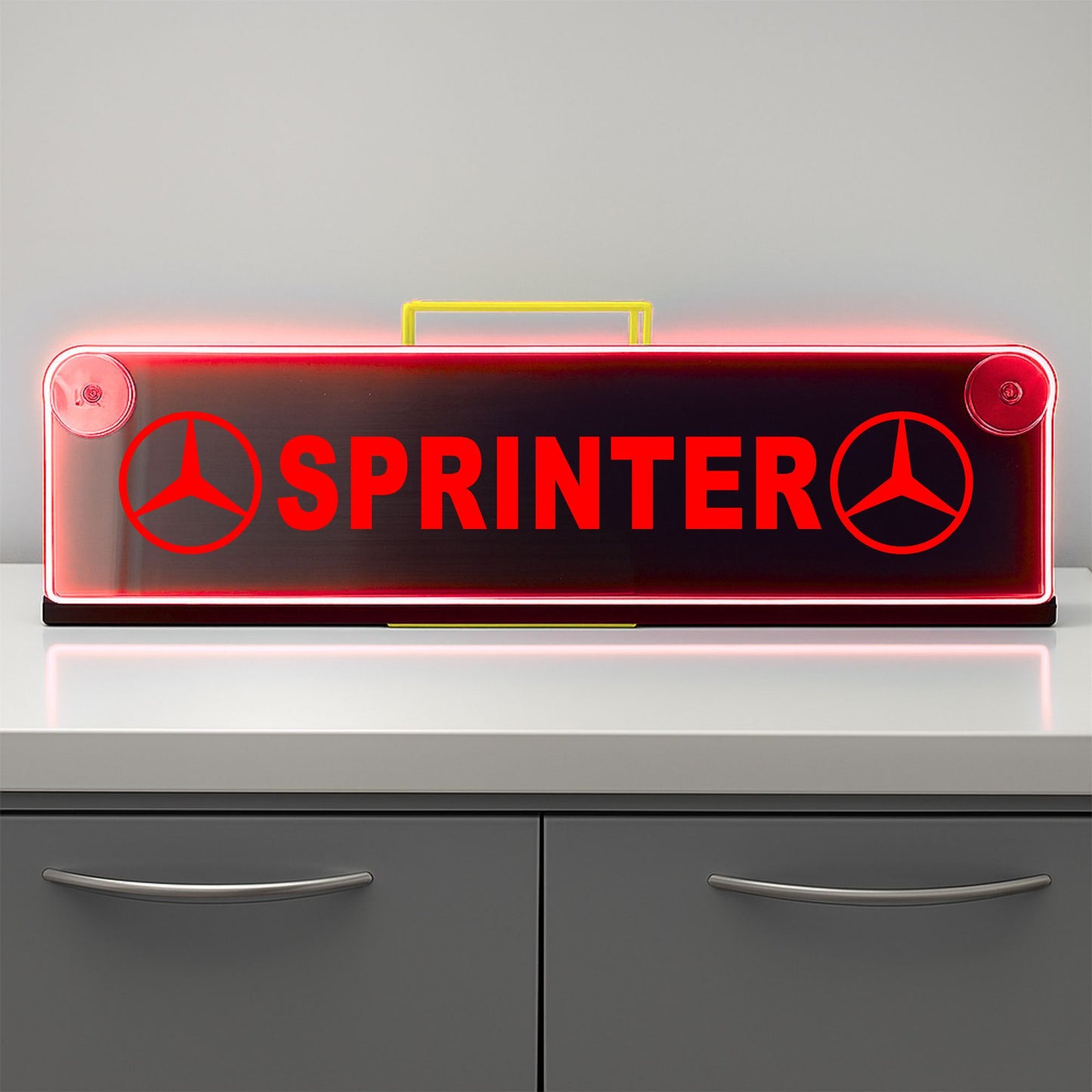 Mercedes Sprinter Window LED Mirror Light – Customisable RGB Display