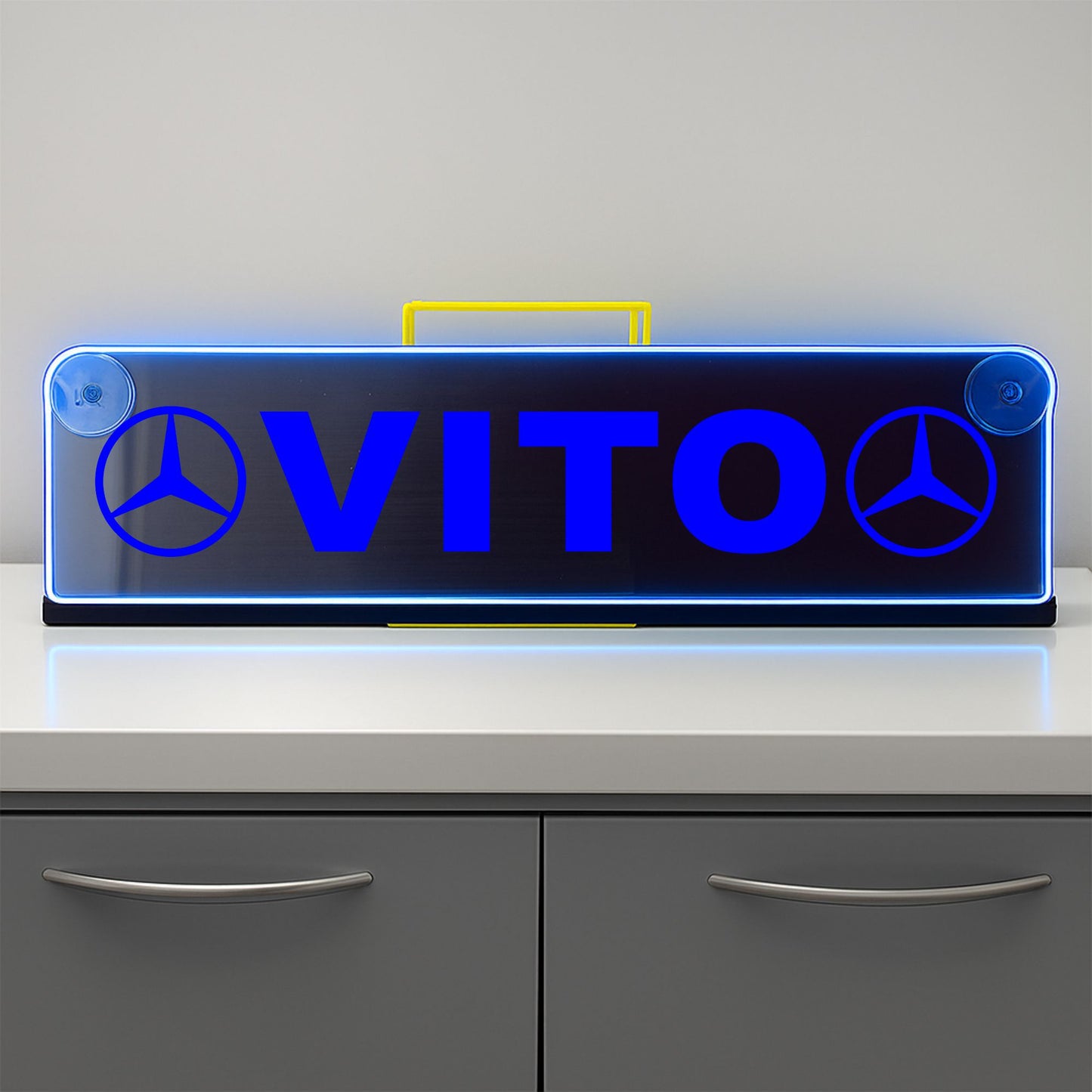 Mercedes Vito Window LED Mirror Light – Customisable RGB Display