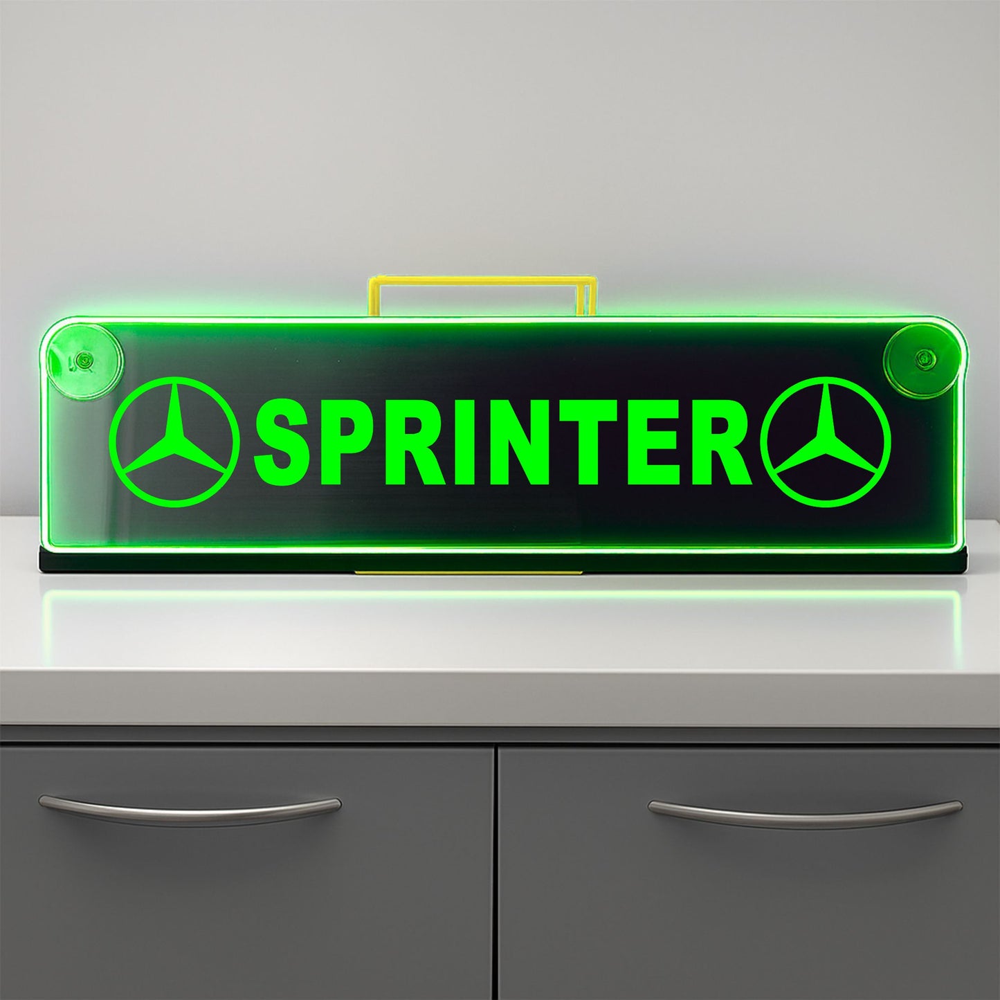 Mercedes Sprinter Window LED Mirror Light – Customisable RGB Display
