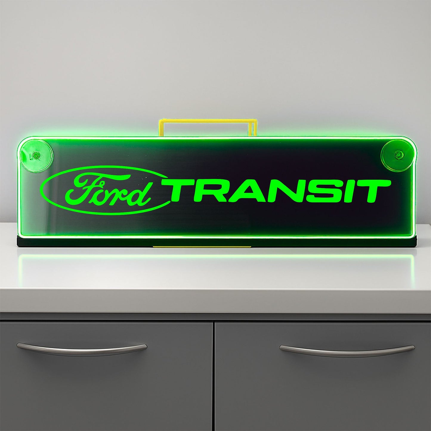 Ford Transit Window LED Mirror Light – Customisable RGB Display