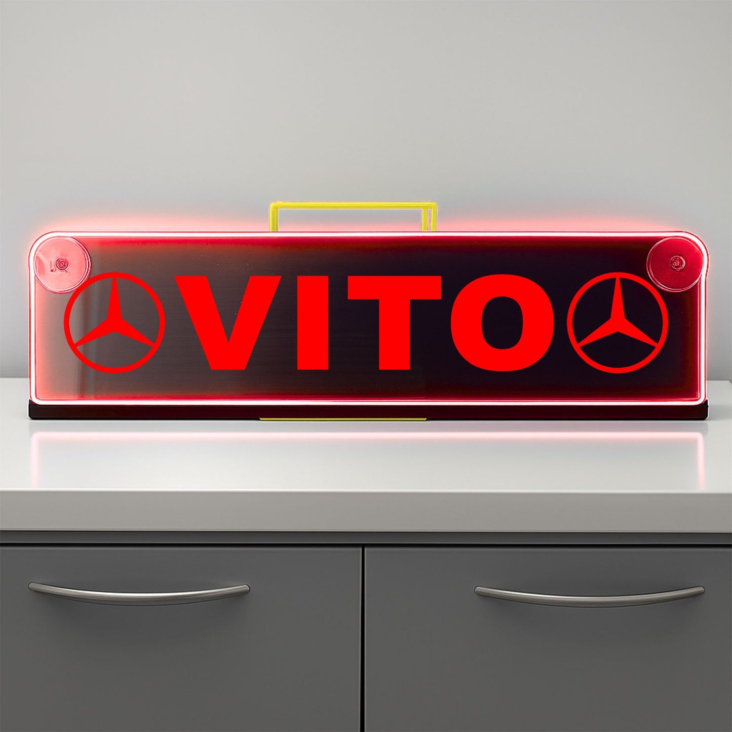 Mercedes Vito Window LED Mirror Light – Customisable RGB Display