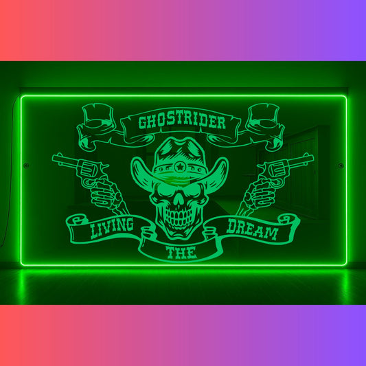 Phoenix Lights Truck LED Mirror Living the dream