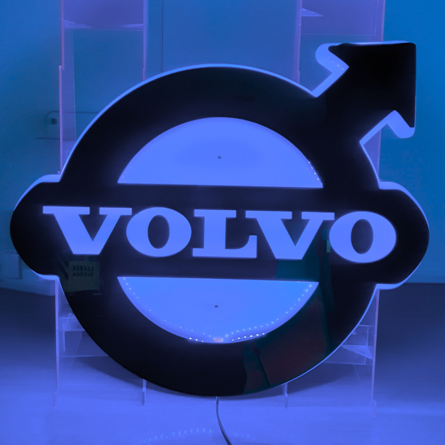 Volvo Truck Bulkhead LED Light Back Board green