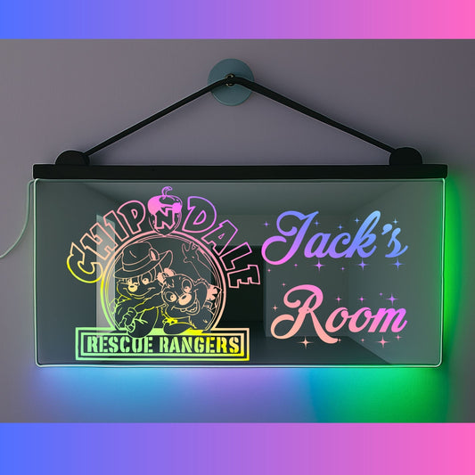 Phoenix Lights Personalised L.E.D Mirror Light Rescue Rangers