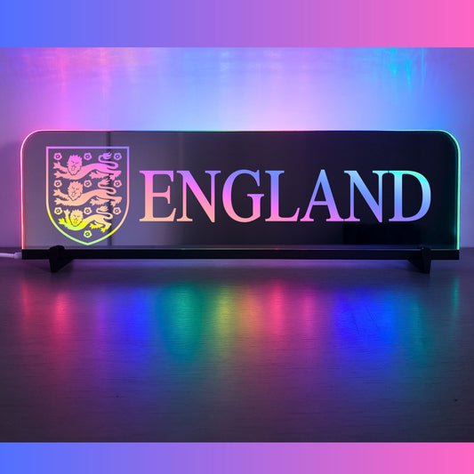 Phoenix Lights Personalised L.E.D Mirror England
