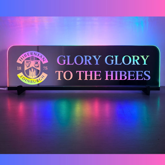 Phoenix Lights Personalised L.E.D Mirror Hibernian