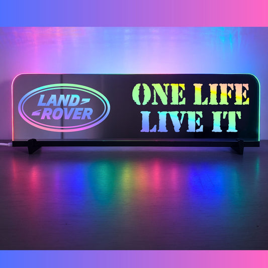 Phoenix Lights Truck Window LED Mirror Light Land Rover one life live it