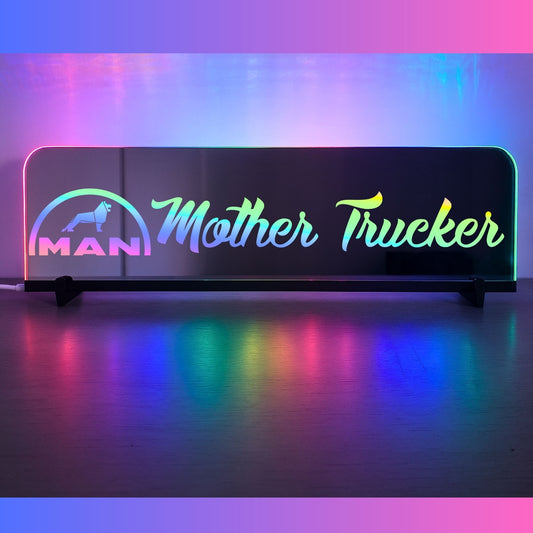 Phoenix Lights Truck Window LED Mirror Light MAN Mother Trucker