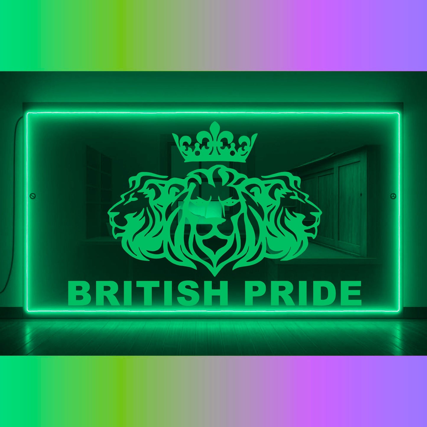Phoenix Lights Truck LED Mirror Light British Pride