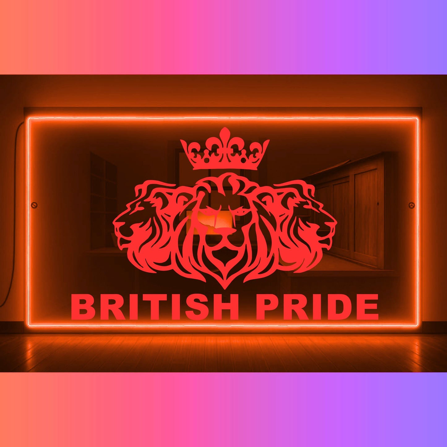 Phoenix Lights Truck LED Mirror Light British Pride