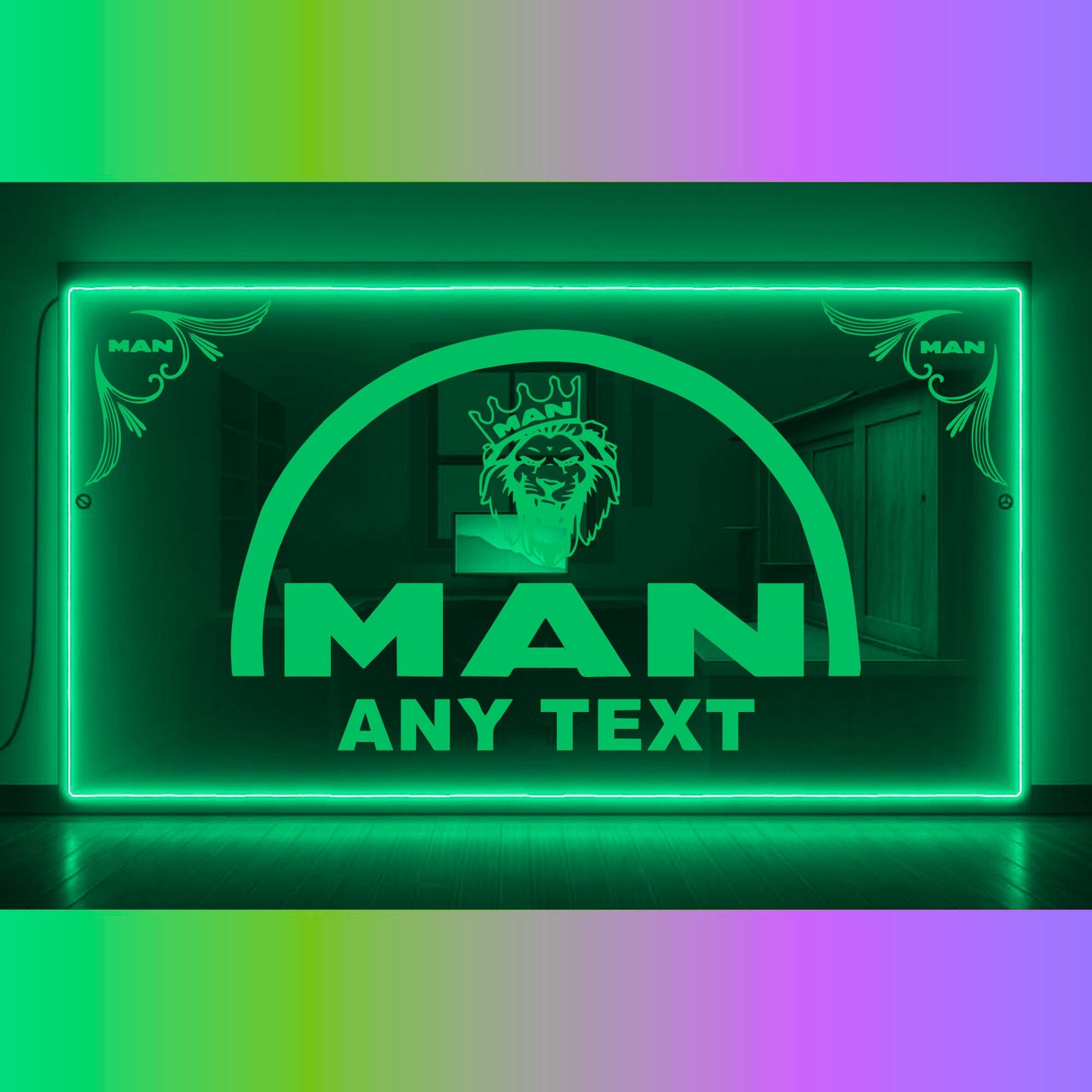 Phoenix Lights Truck LED Mirror Light MAN Personalised