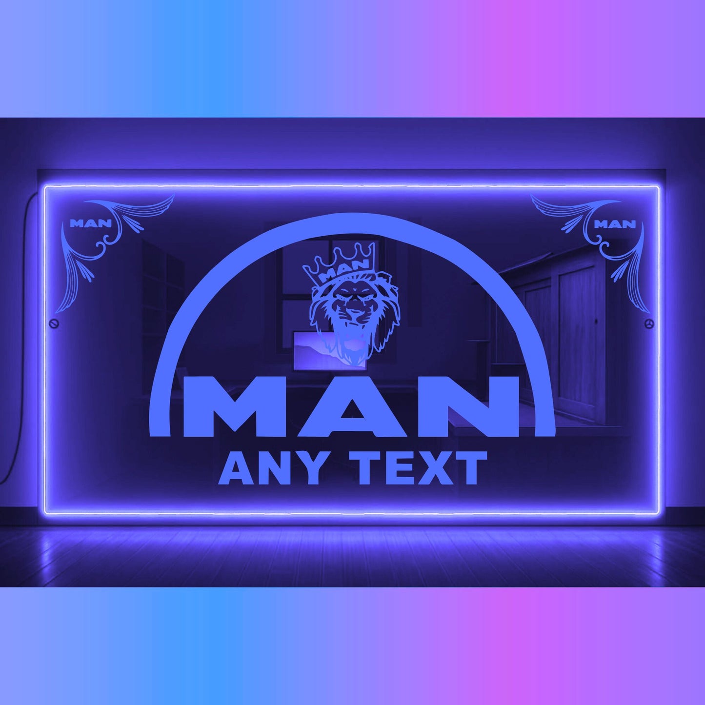 Phoenix Lights Truck LED Mirror Light MAN Personalised