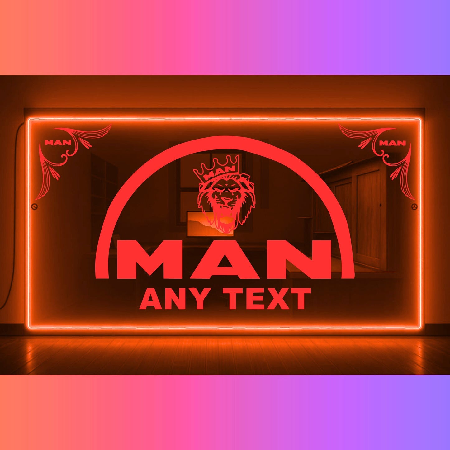 Phoenix Lights Truck LED Mirror Light MAN Personalised