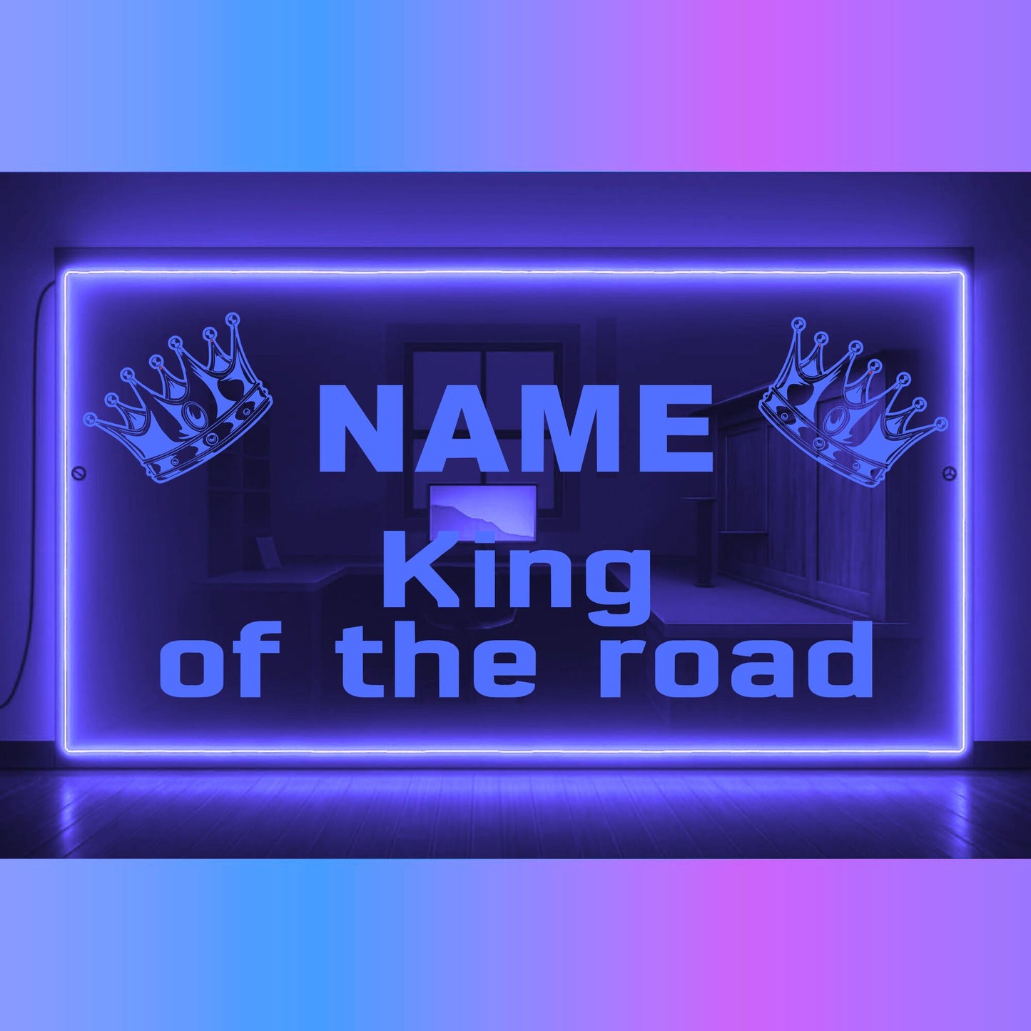 Phoenix Lights Truck LED Mirror Light King of the road