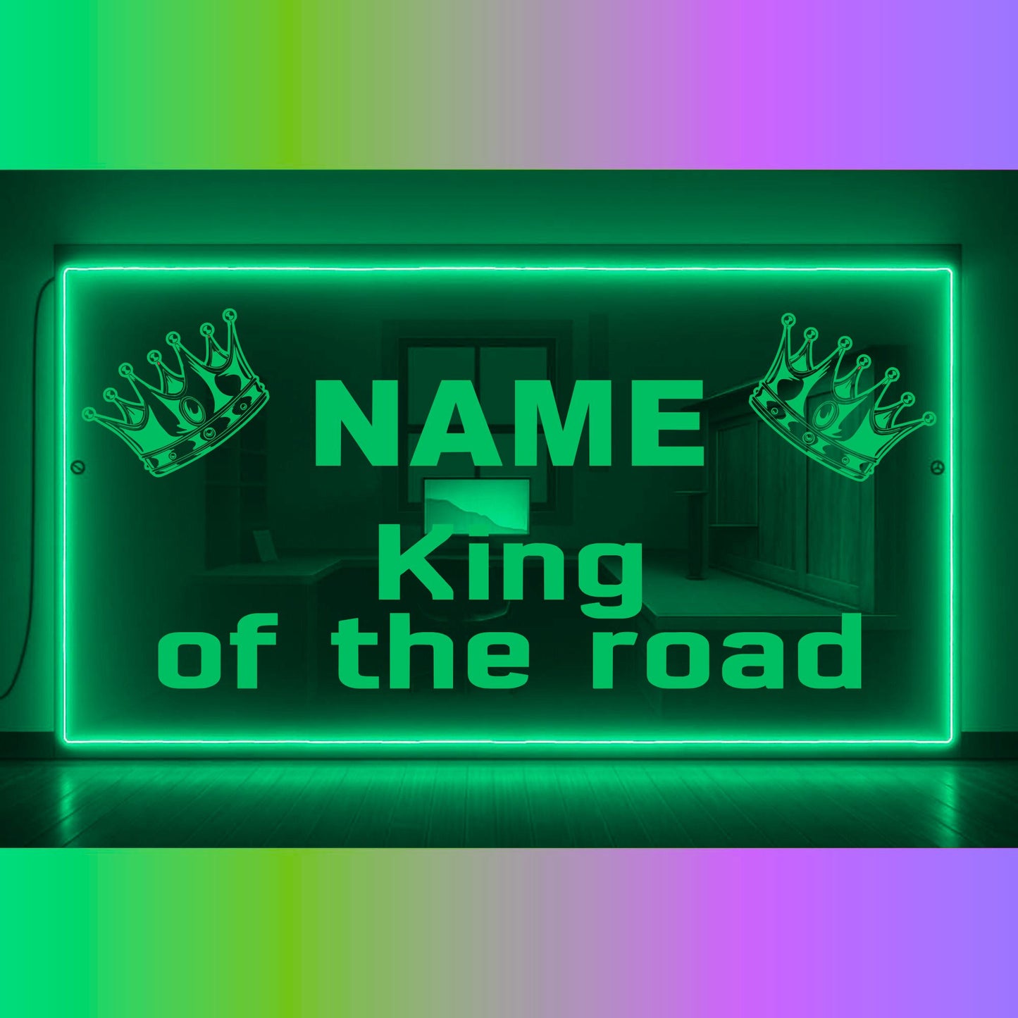 Phoenix Lights Truck LED Mirror Light King of the road