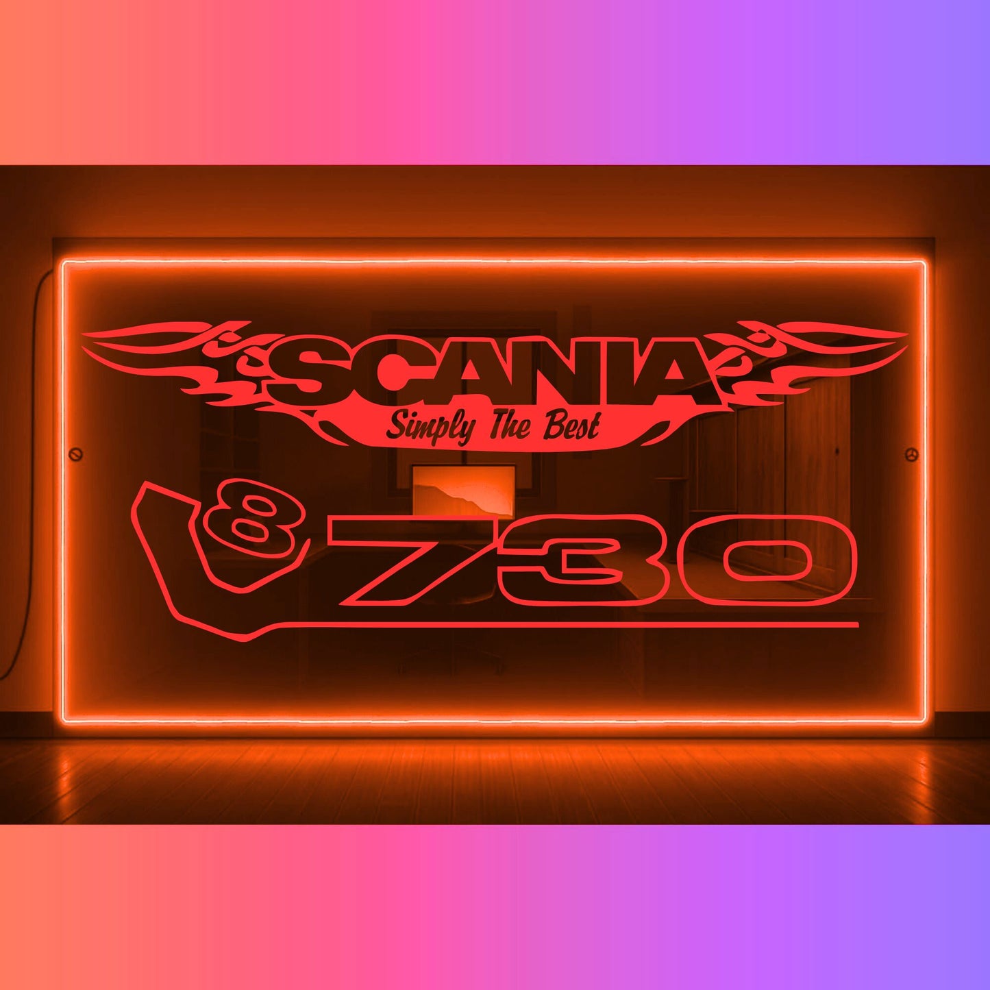 Phoenix Lights Truck LED Mirror Light Scania v8 730