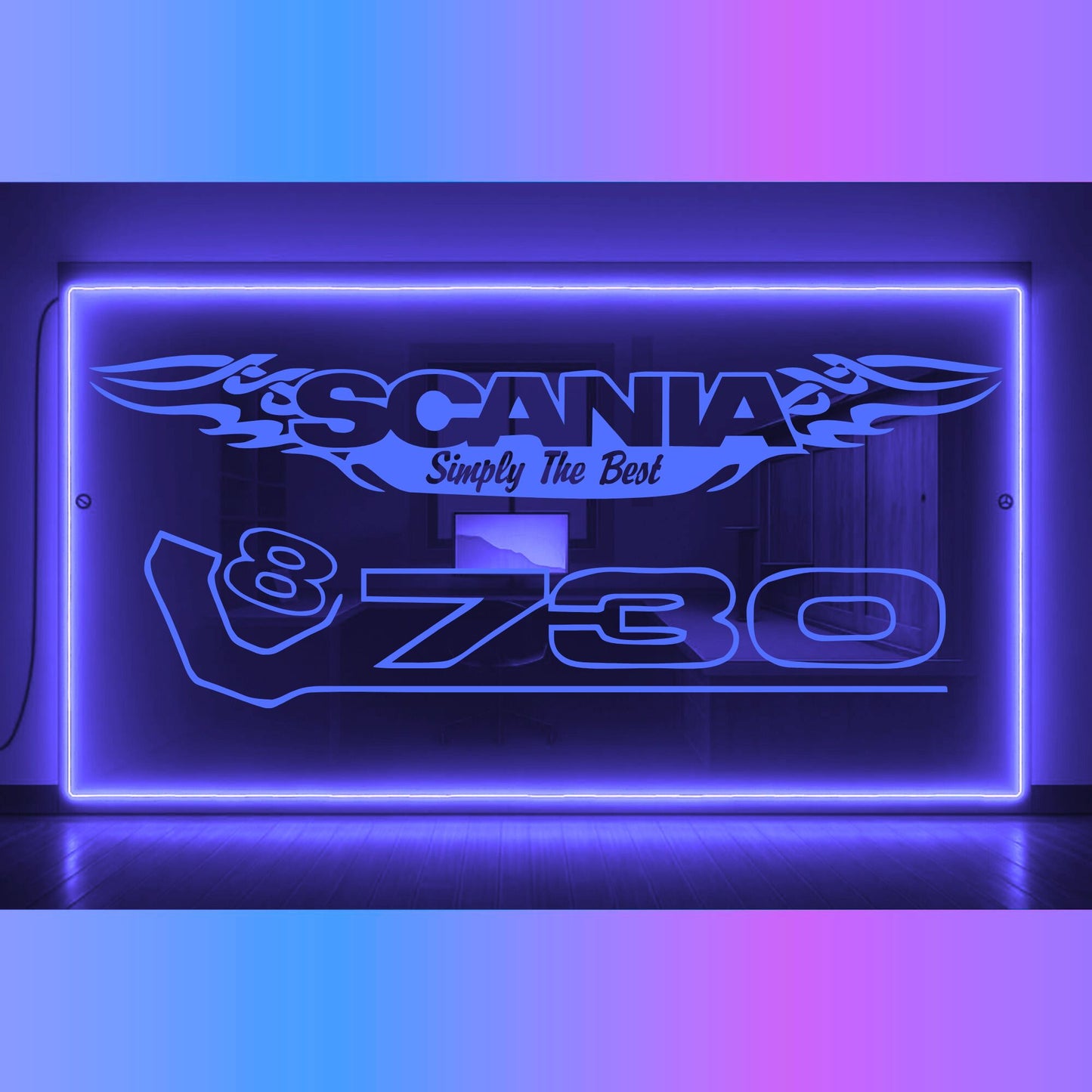 Phoenix Lights Truck LED Mirror Light Scania v8 730