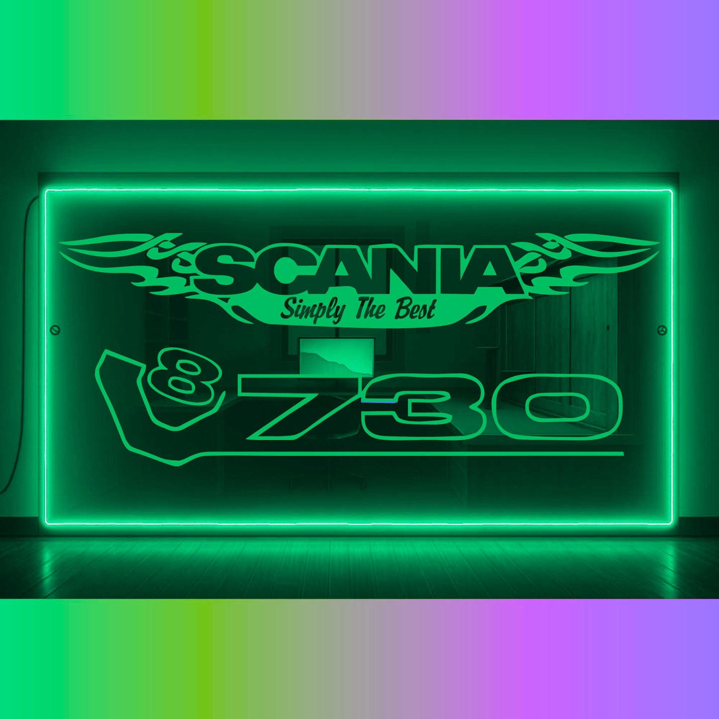 Phoenix Lights Truck LED Mirror Light Scania v8 730