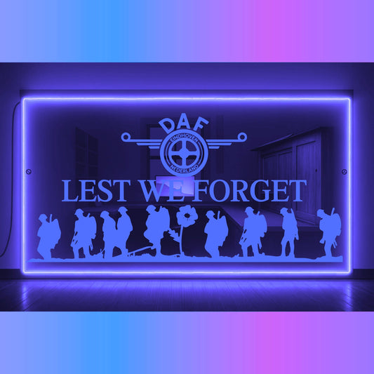 Phoenix Lights Truck LED Mirror Light DAF lest we forget