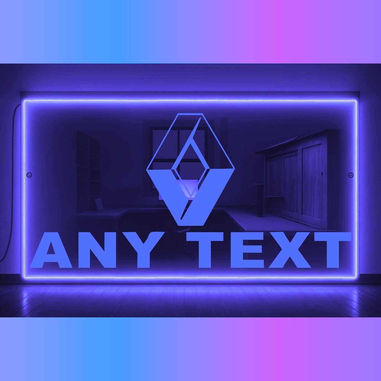 Phoenix Lights Truck LED Mirror Light Renault Any Text