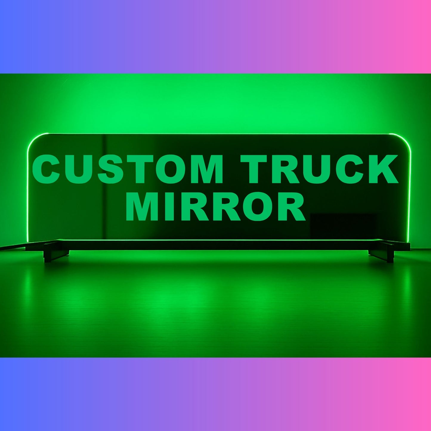 Phoenix Lights Custom Truck Window LED Mirror Light