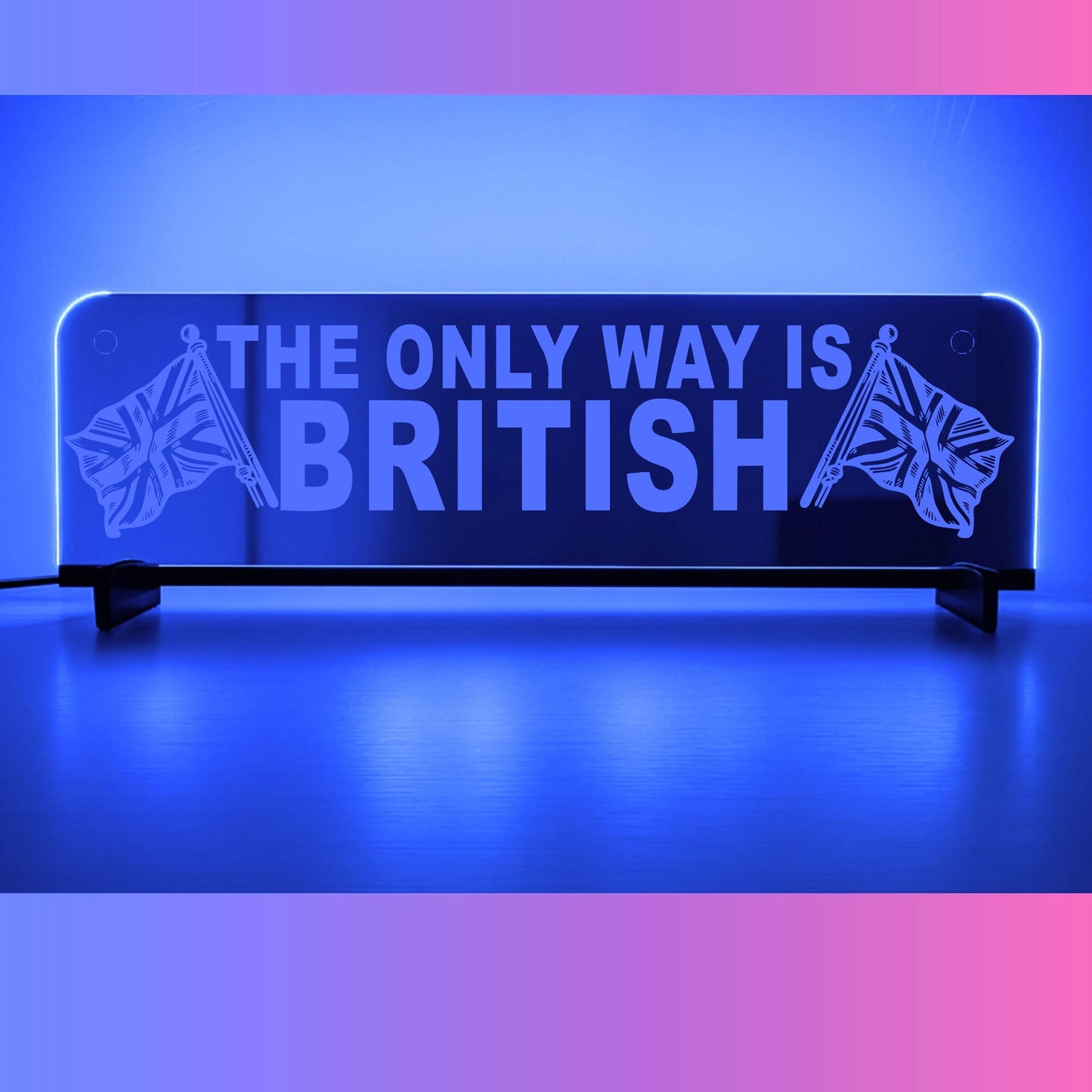 Phoenix Lights Truck Window LED Mirror Light THE ONLY WAY IS BRITISH