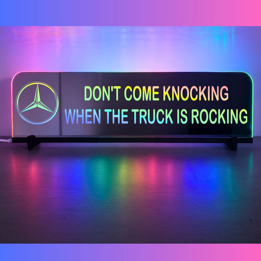 Phoenix Lights Truck Window LED Mirror Light Mercedes Any text