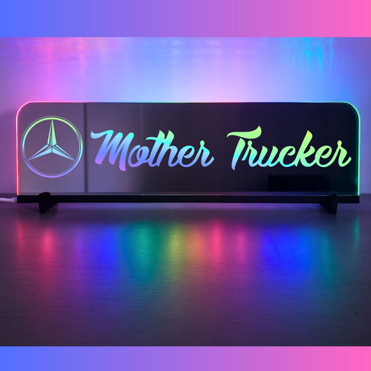 Phoenix Lights Truck Window LED Mirror Light Mercedes Mother Trucker