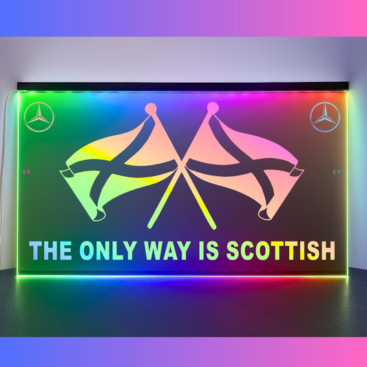 Phoenix Lights Truck LED Mirror Light The only way is Scottish