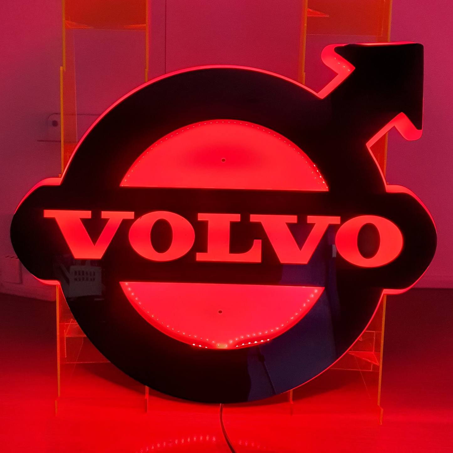 Volvo Truck Bulkhead LED Light Back Board green