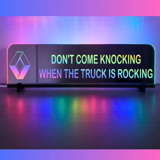 Phoenix Lights Truck Window LED Mirror Light Renault Any Text
