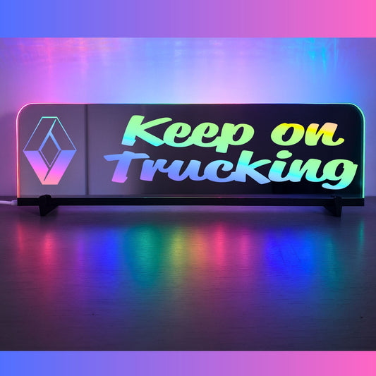 Phoenix Lights Truck Window LED Mirror Light Renault Keep on Trucking