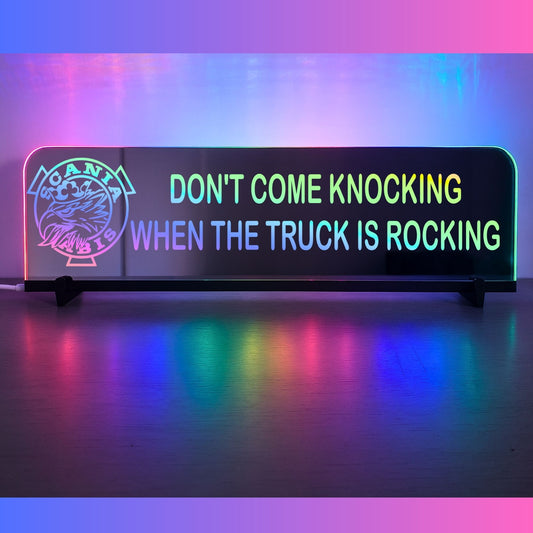Phoenix Lights Truck Window LED Mirror Light Scania any text