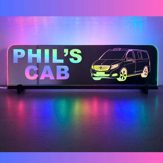 Phoenix Lights Truck Window LED Mirror Light TAXI