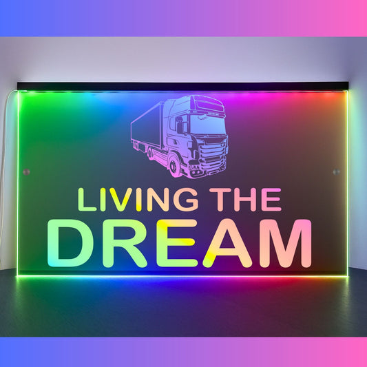 Phoenix Lights Truck LED Mirror Light Living the dream