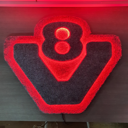 V8 Truck Bulkhead LED Light Back Board