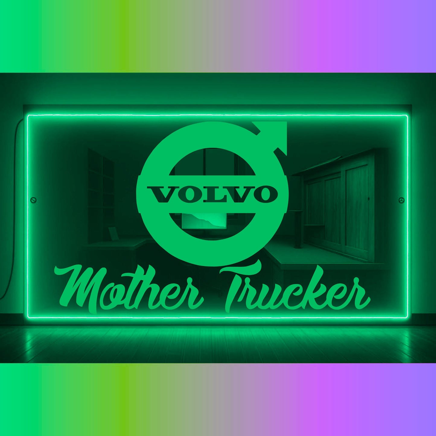 Phoenix Lights Truck LED Mirror Light Volvo Mother Trucker