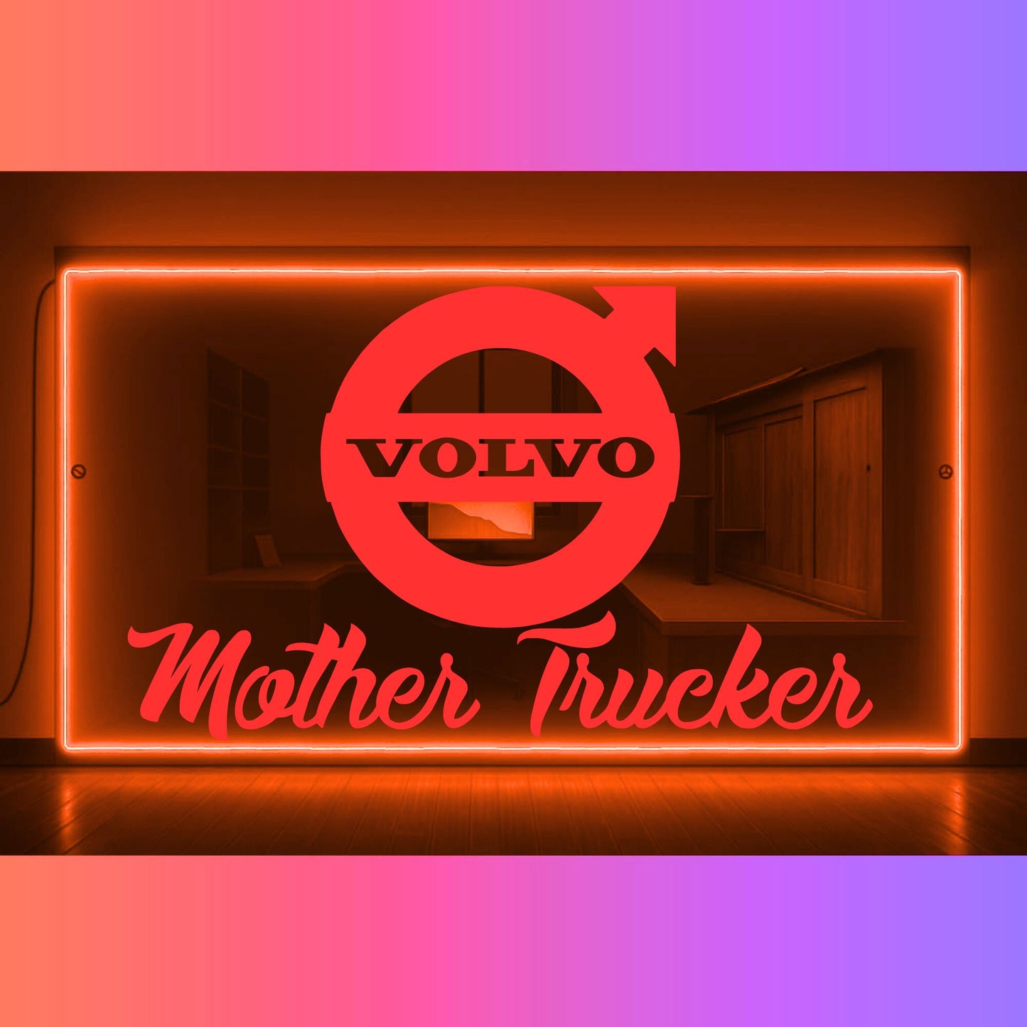 Phoenix Lights Truck LED Mirror Light Volvo Mother Trucker