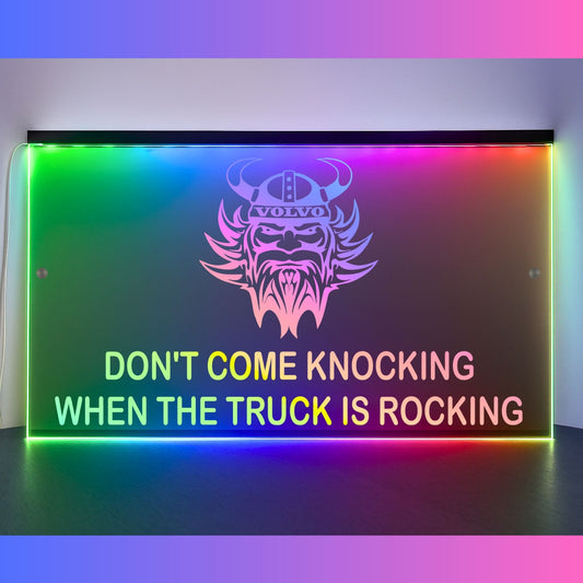 Phoenix Lights Truck LED Mirror Light Volvo Viking Any Text