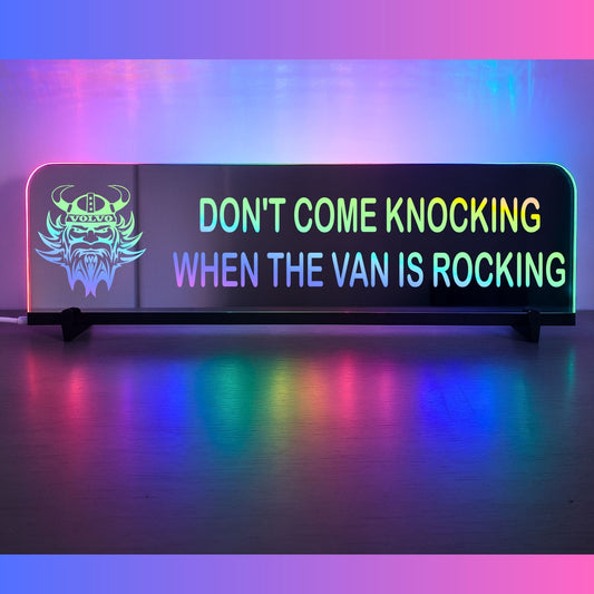 Phoenix Lights Truck Window LED Mirror Light Volvo Viking Any Text